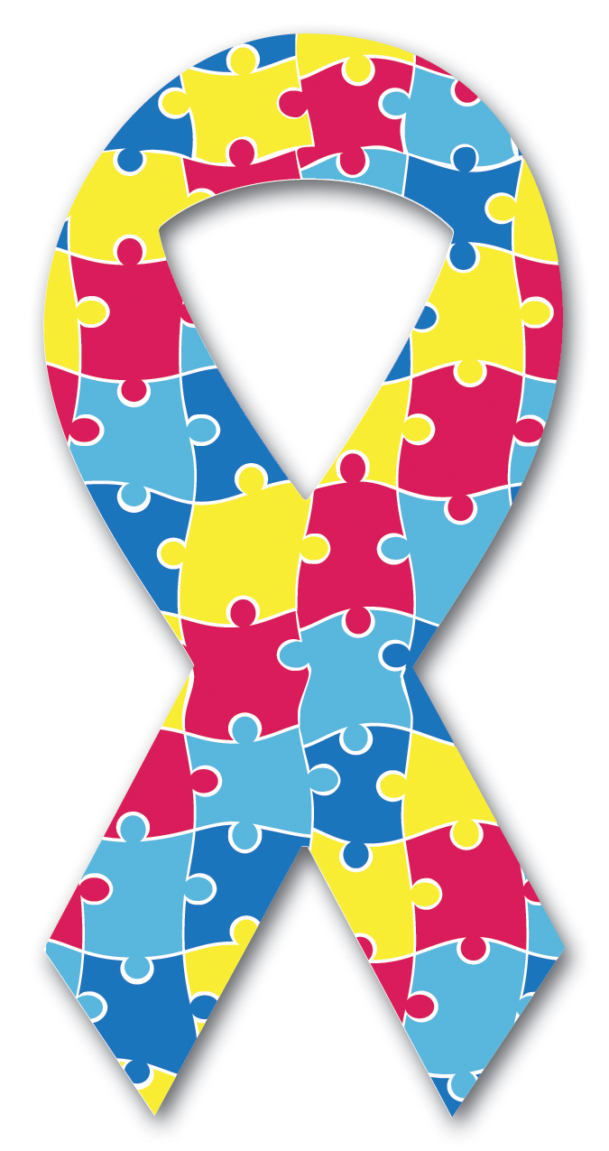Re-Stick-It Decal (3.875"x8") Ribbon Shape 2