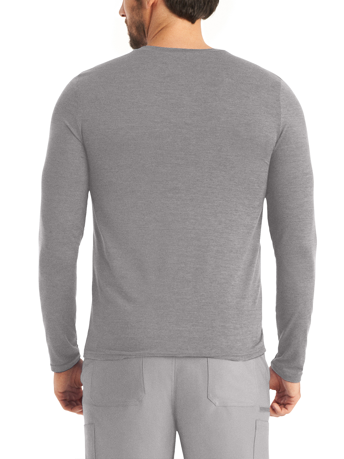 Landau - Forward - Men's Long-Sleeve Crew Neck Underscrub Tee 11