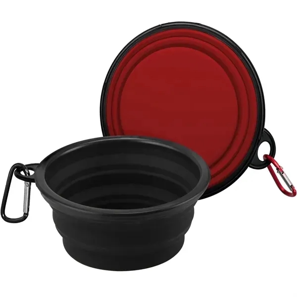 Portable Pet Bowl with Collapsible Design for Travel 3