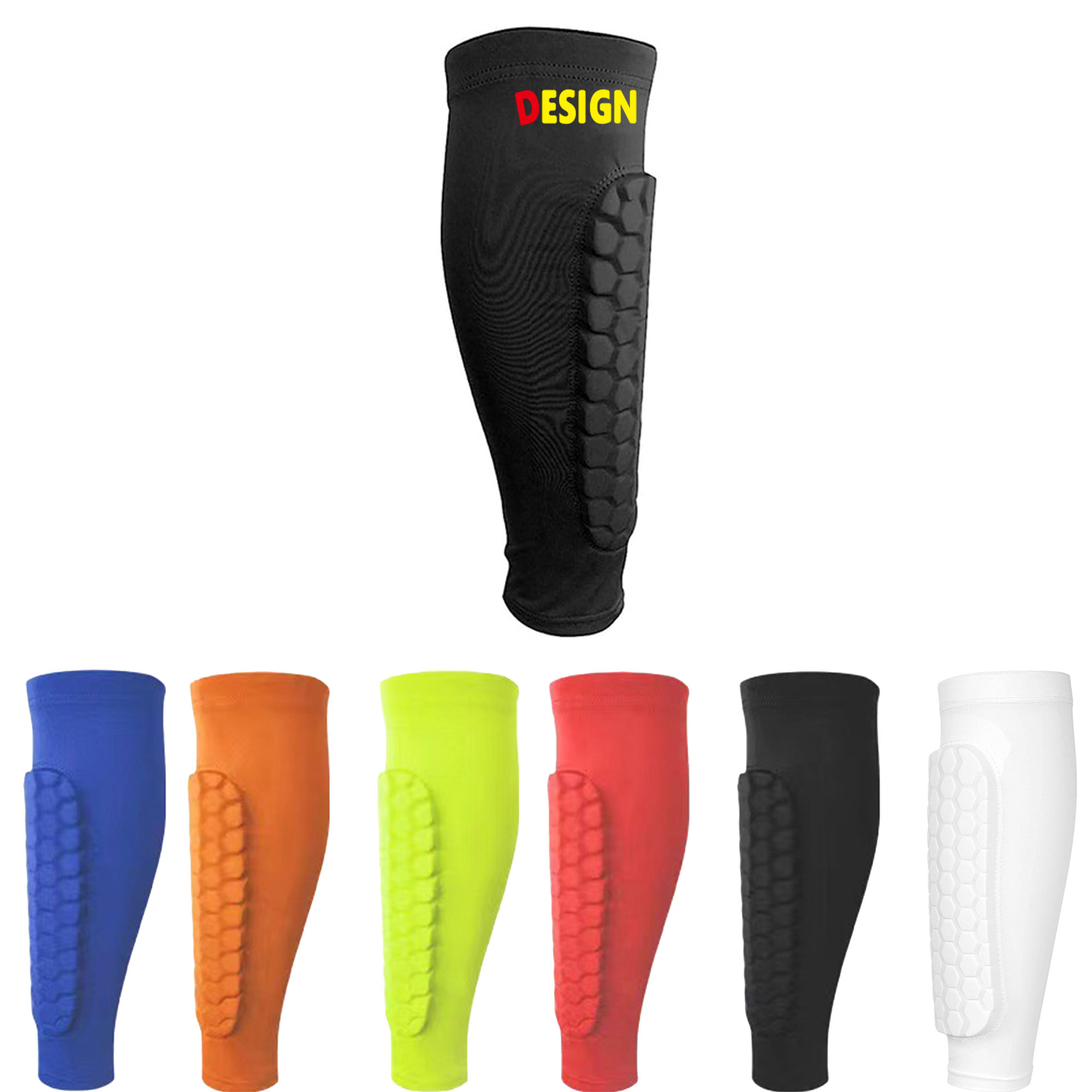 Honeycomb Anti-Slip Calf Guard 2