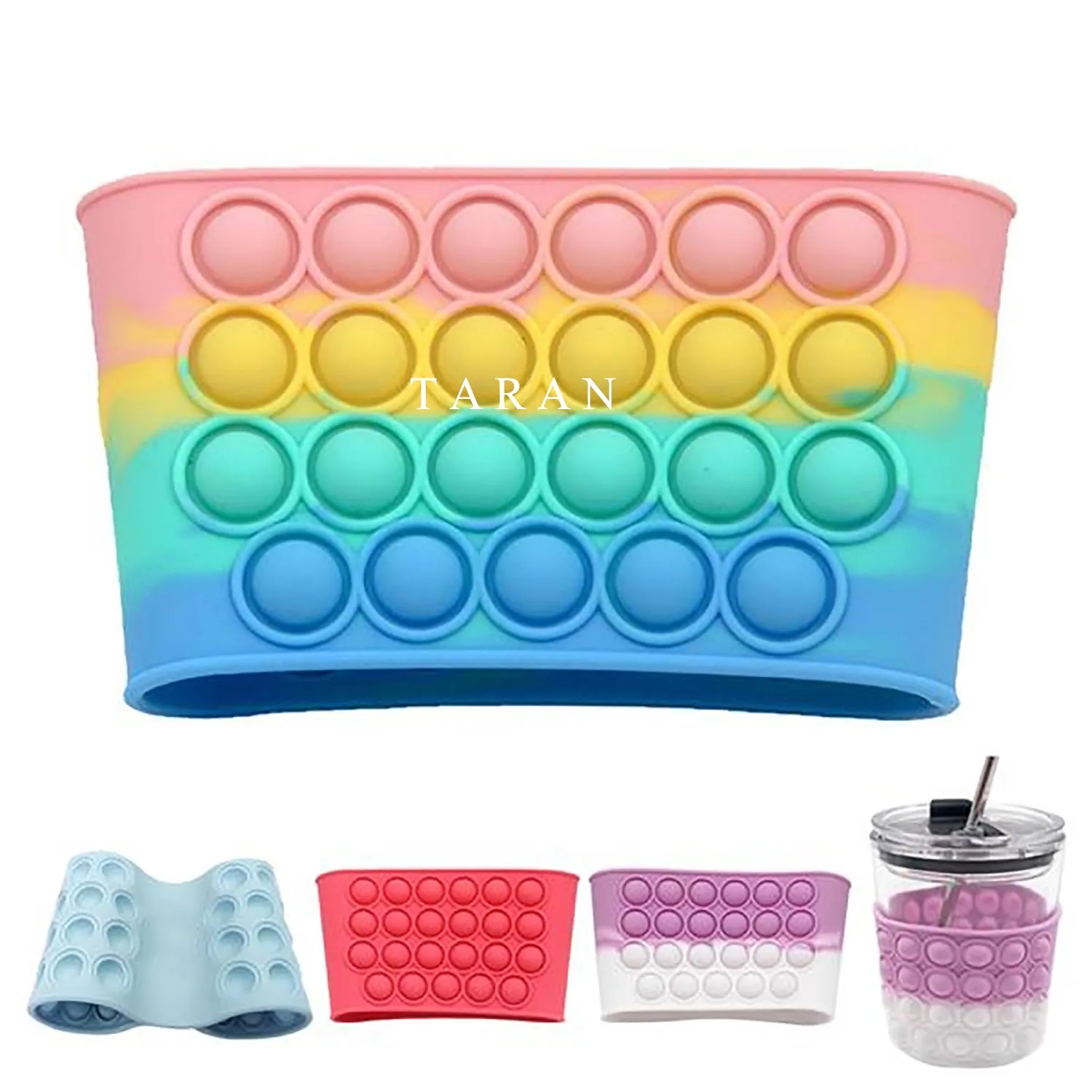 Cup Sleeve Reusable Silicone 4