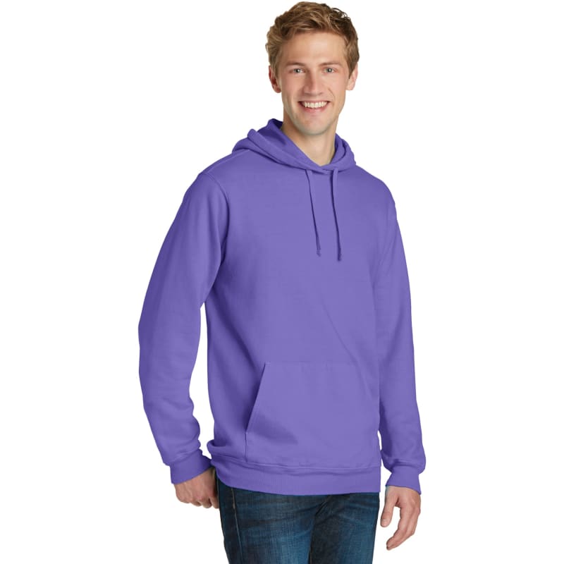 Port & Company Beach Wash Garment-Dyed Pullover Hooded Sweatshirt. 31