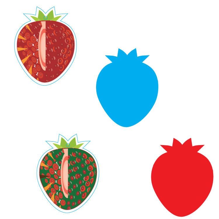 Strawberry Shape Custom Air Fresheners - Top 10 Scents 1