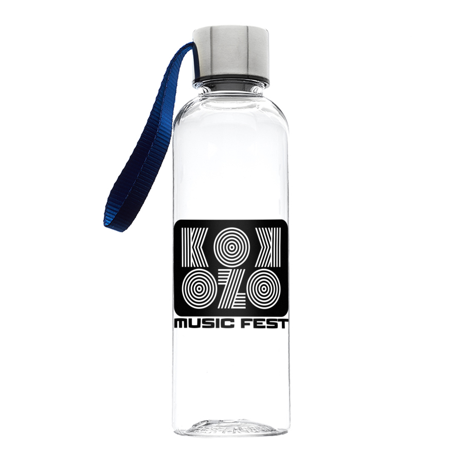 17 oz. Ostia Plastic Water Bottle (1 Color Imprint) 4
