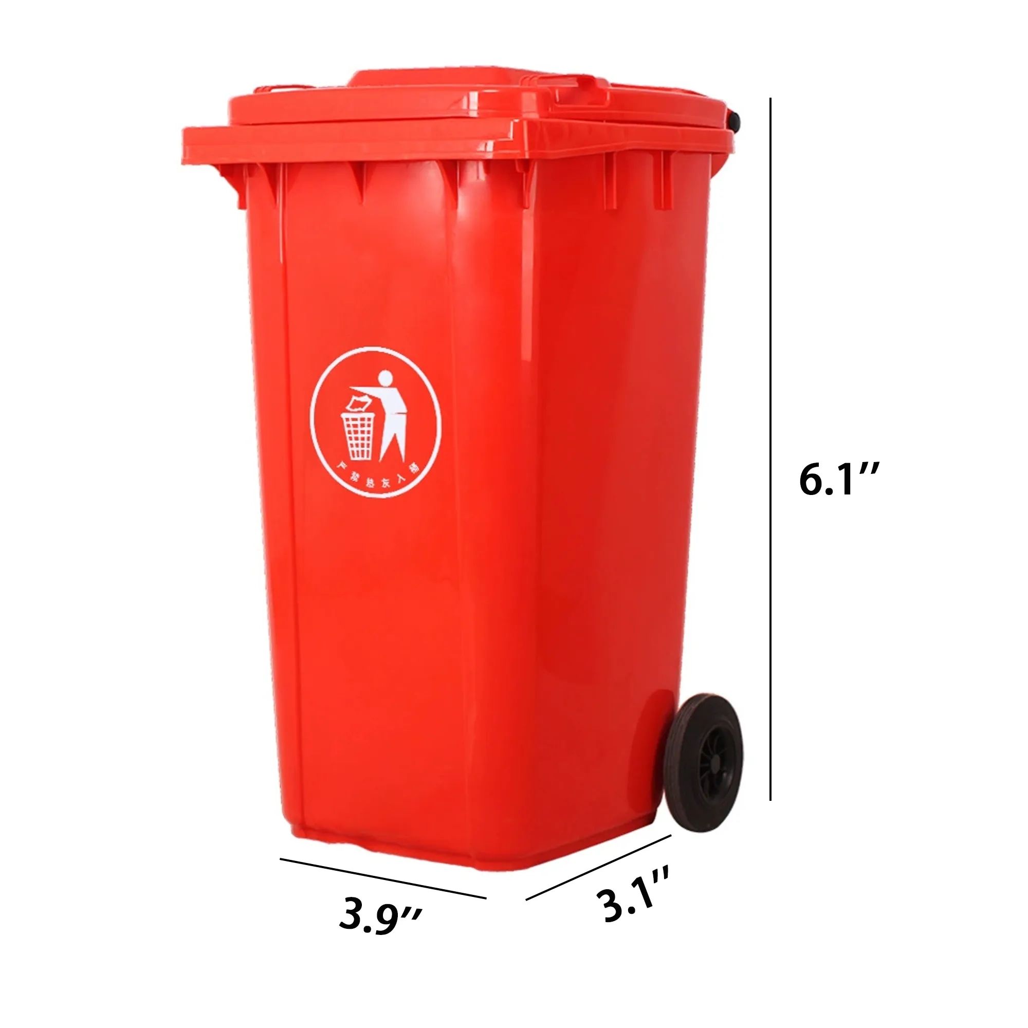 Mini Desk Garbage Bin & Pen Holder 4