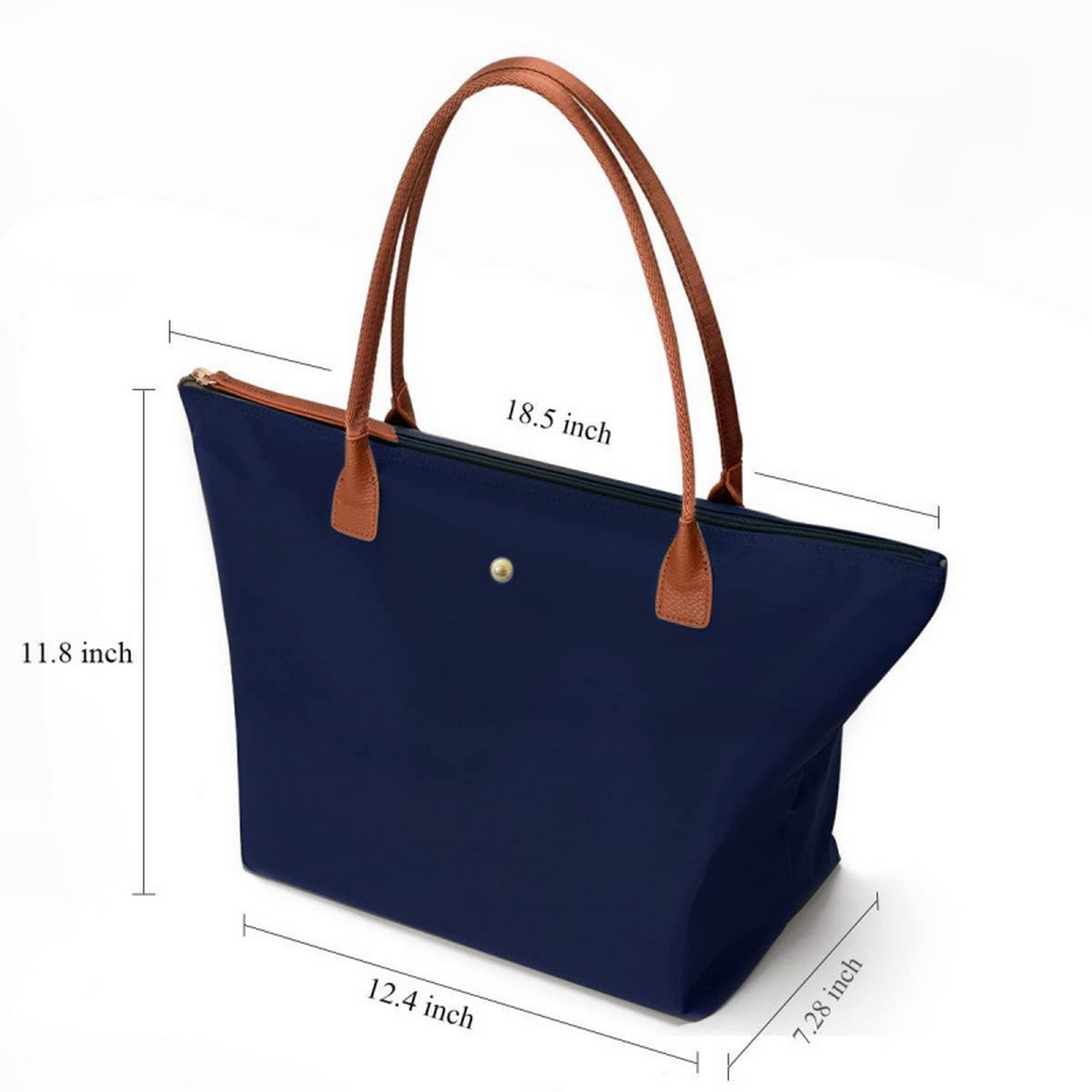 Foldable Large Capacity Women'S Shoulder Shopping Bag Tote Bag 2