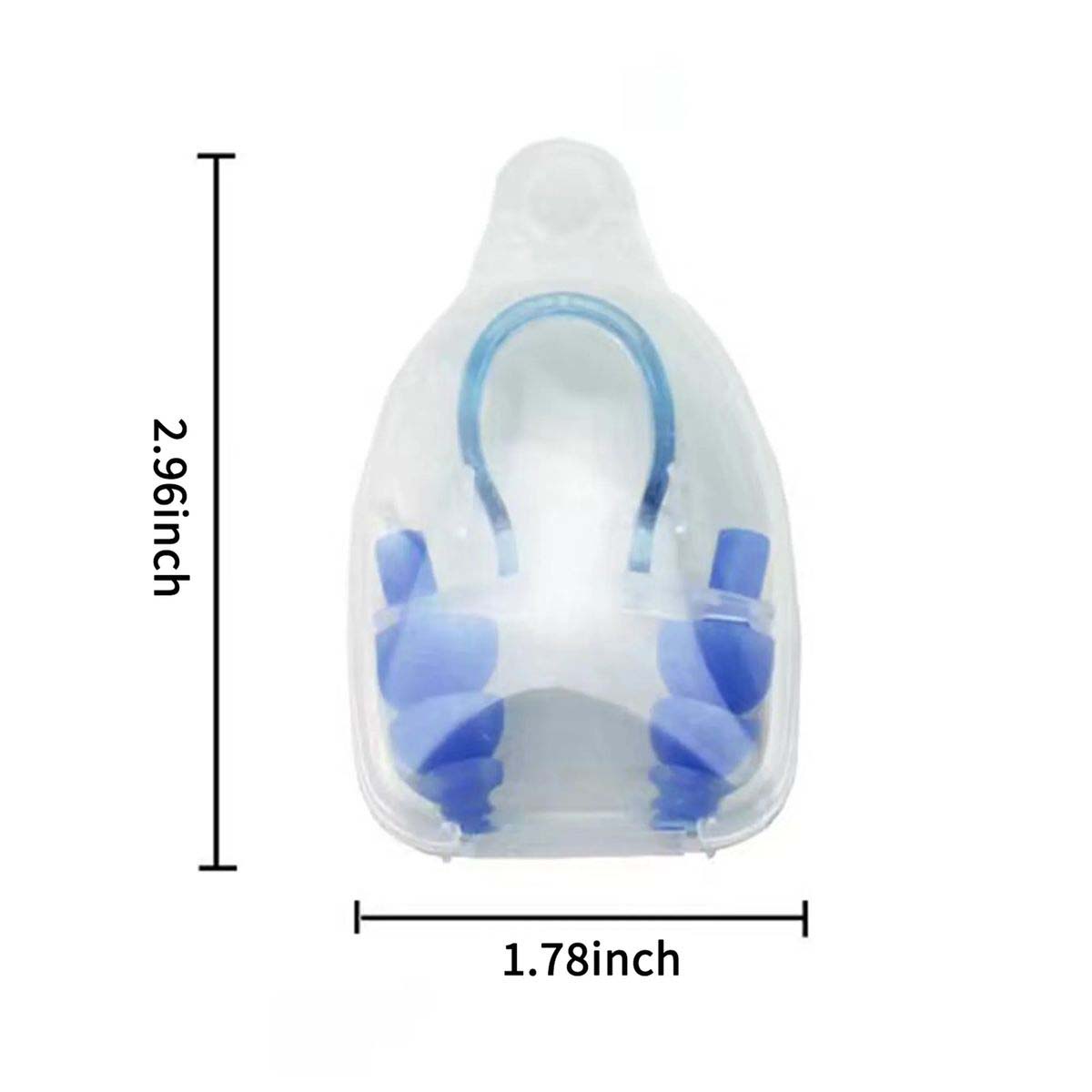 Waterproof Silicone Nose Clip and Ear Plugs 3