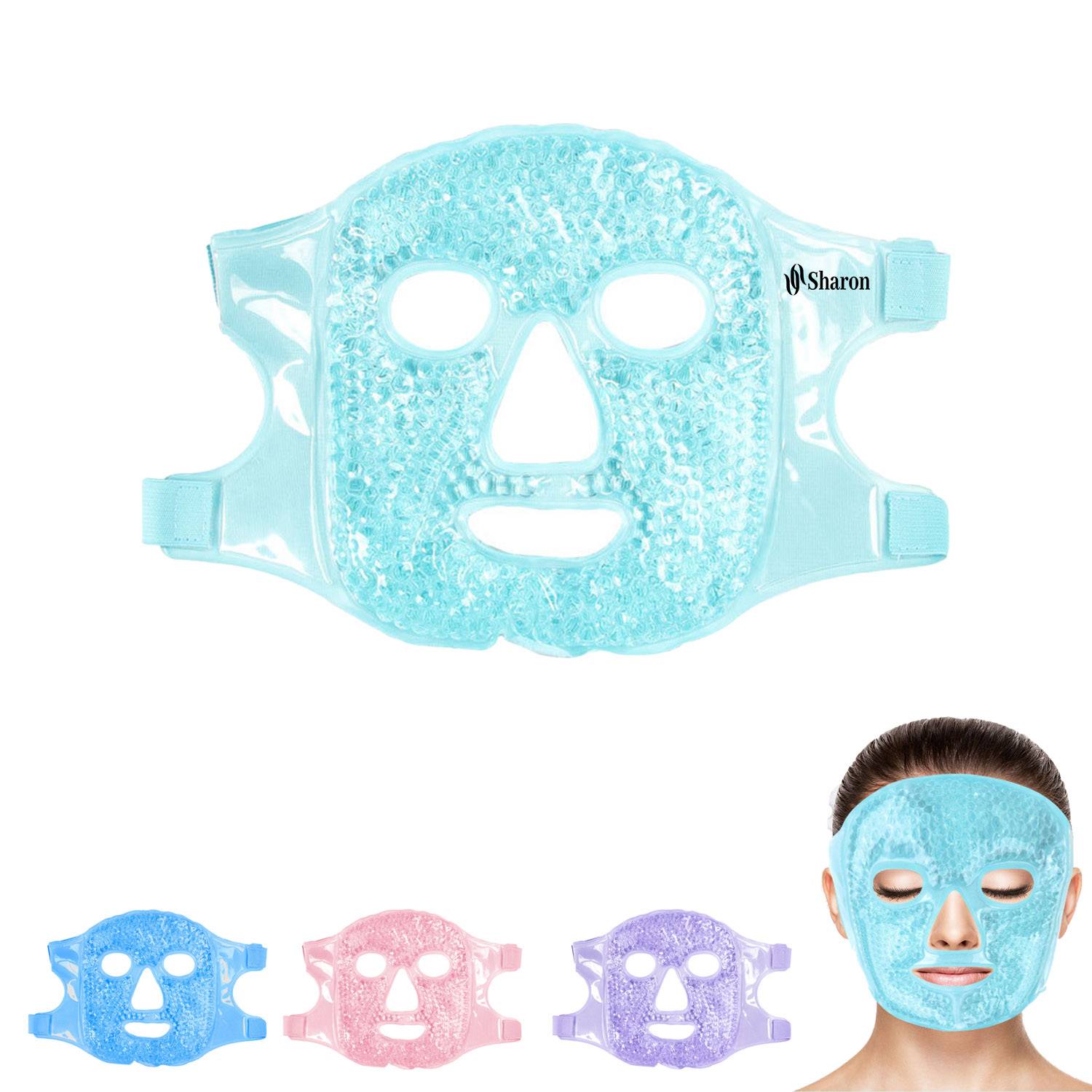 Facial Spa Cooling Mask for Women and Men 2