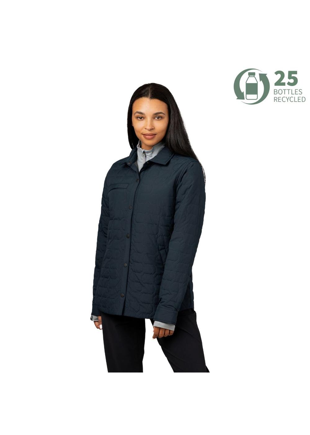 Storm Creek Women's Artisan 100 GSM Insulated Quilted Shirt Jacket 12