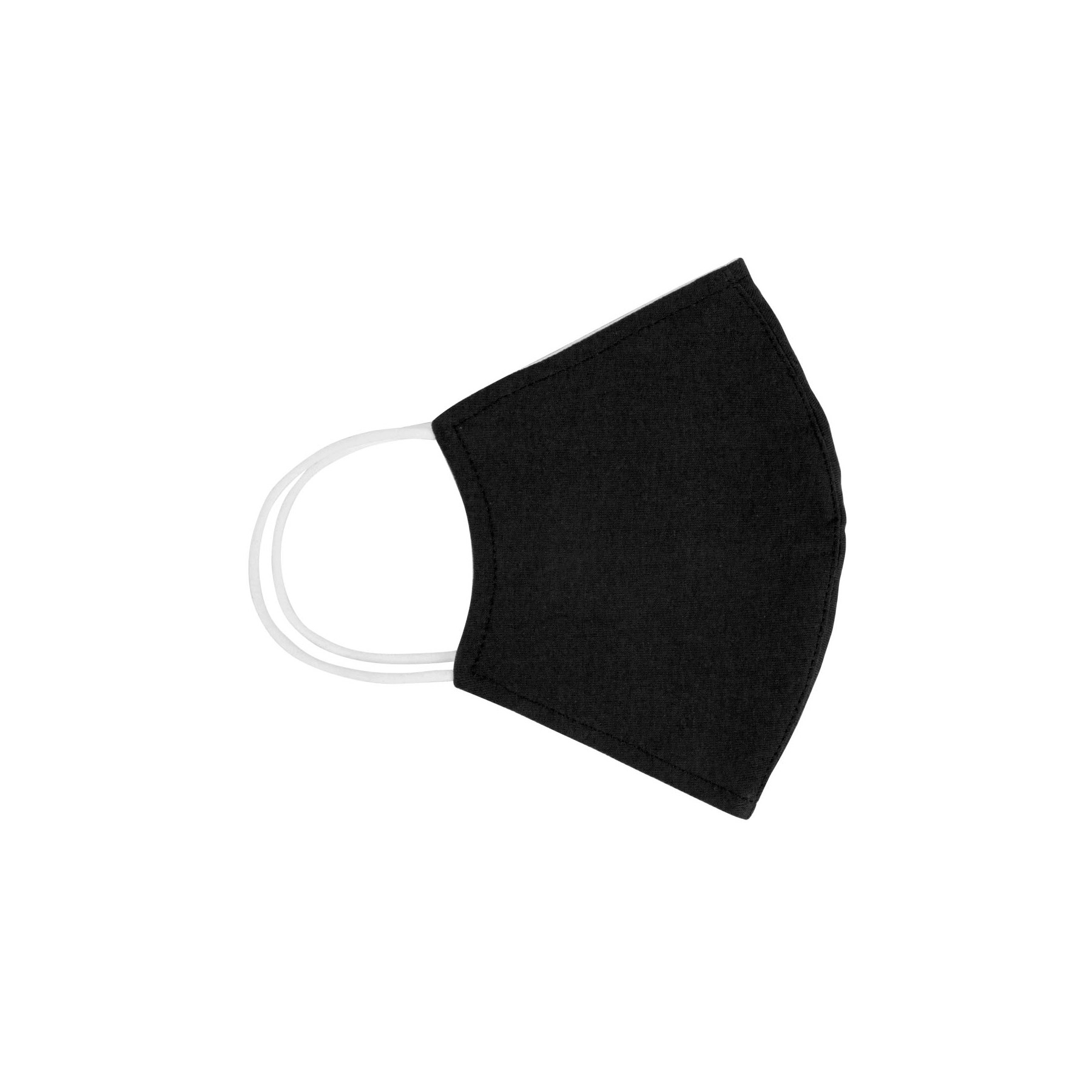 Form Fitted Cupped Cotton Face Mask with Pocket for Filter I 5
