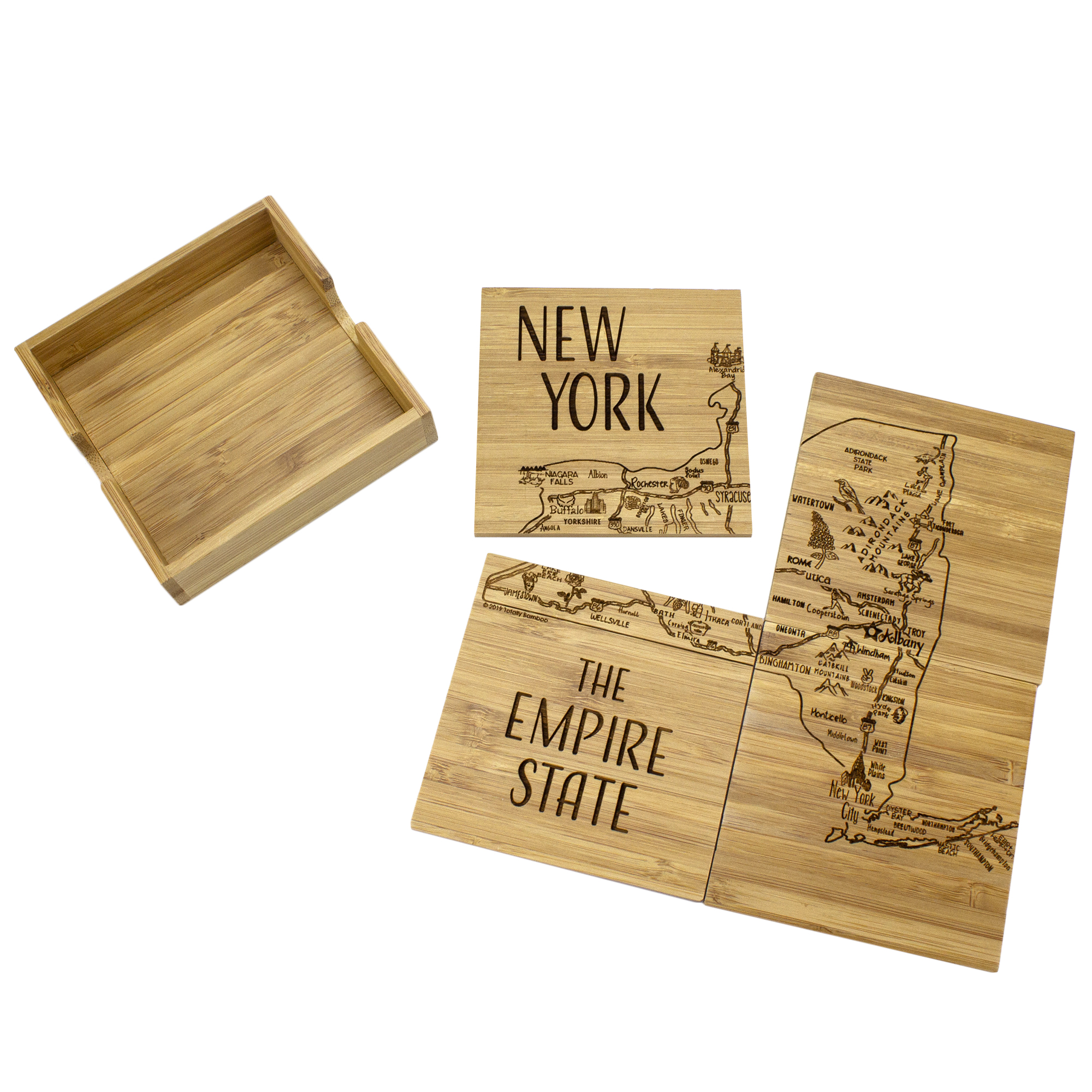New York Puzzle Coaster Set 11