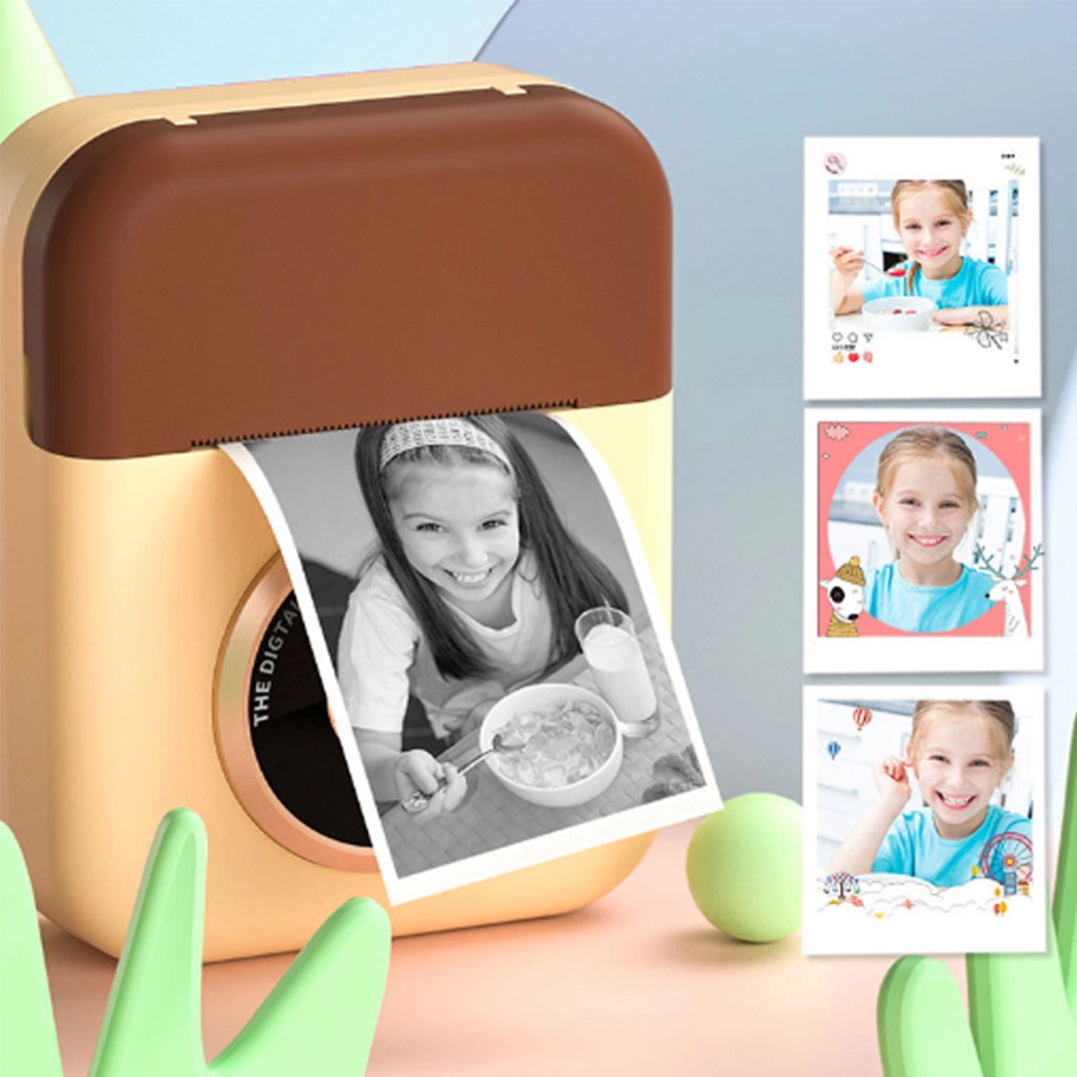 Custom Mini Rechargeable Instant Print Digita Camera 4