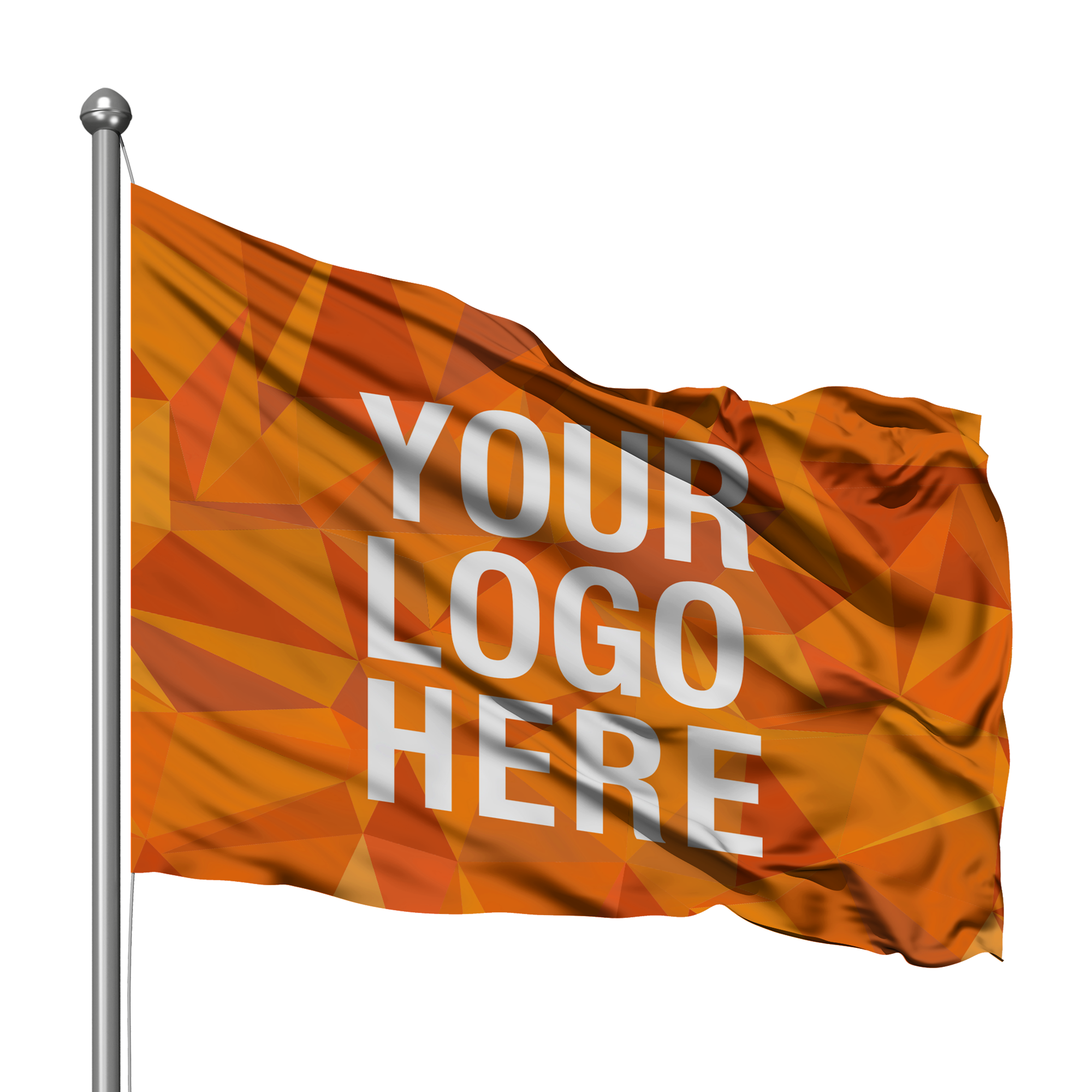 Premium Sublimated Single-Sided Flag - 3'x5' 1