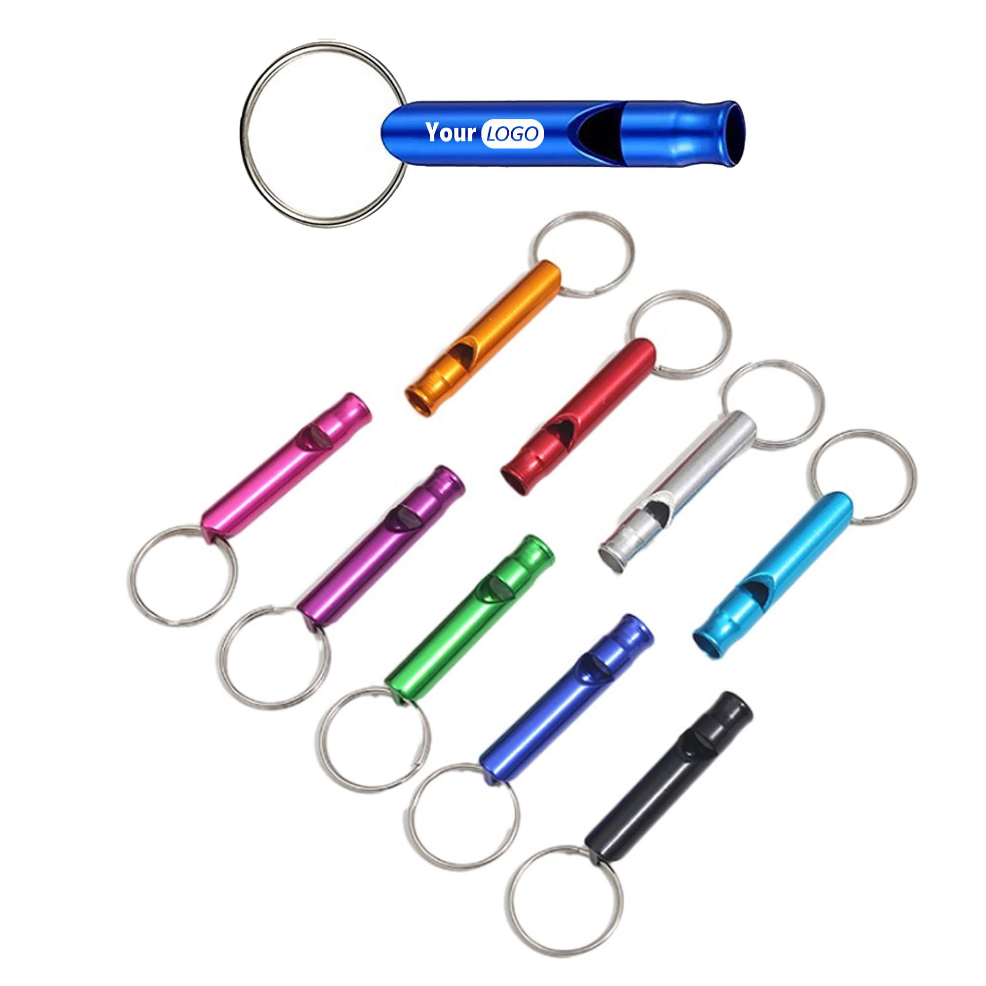 Outdoor Emergency Whistle With Keychain 2