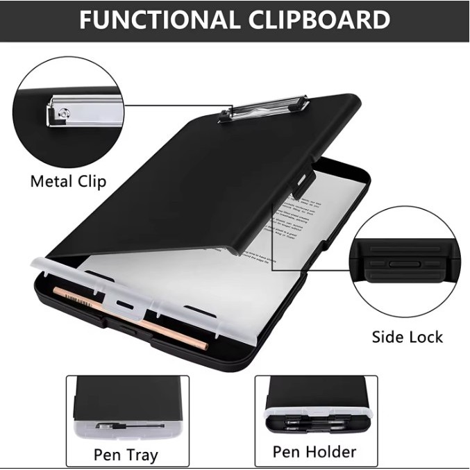 High Capacity Clipboard With Storage 2