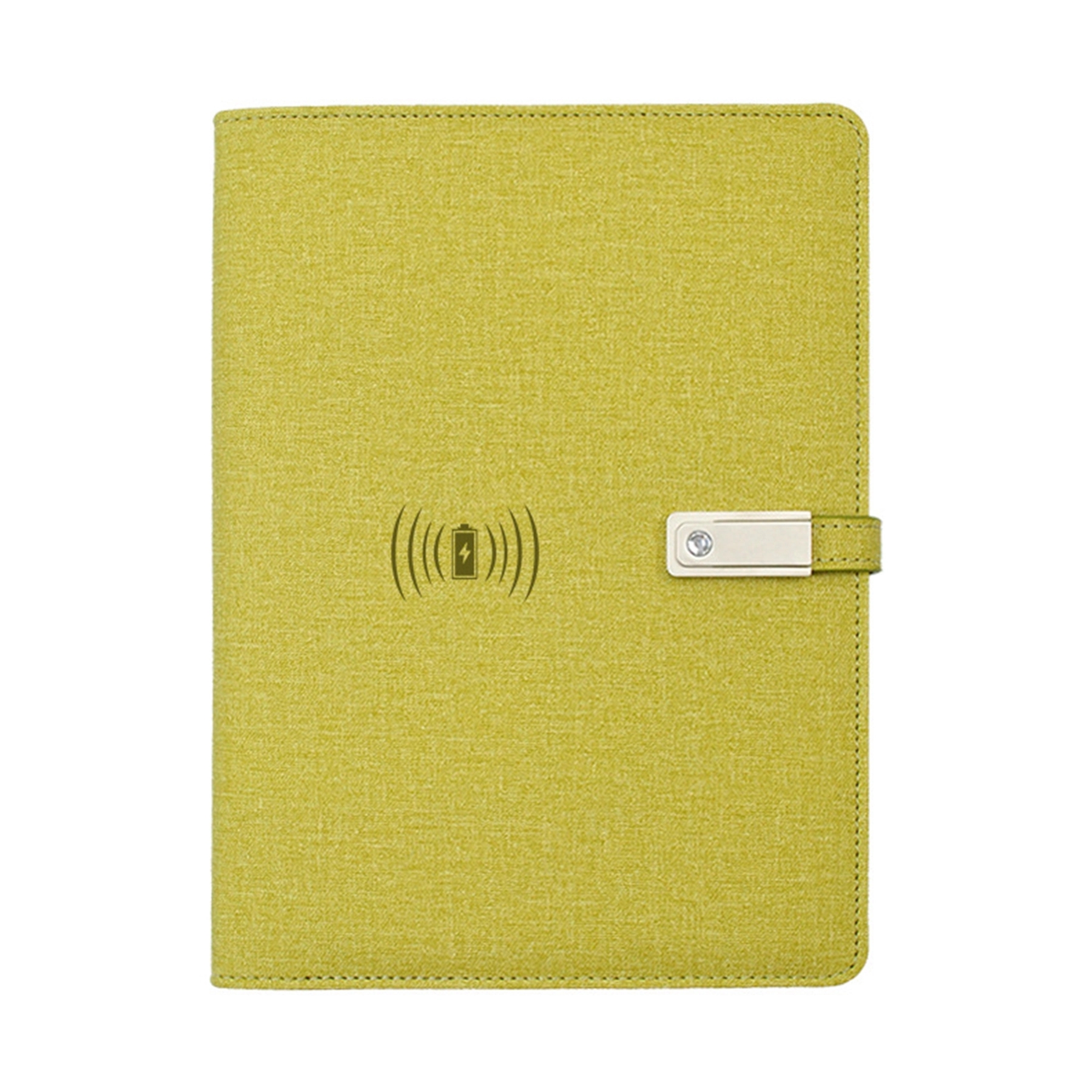 8000 mAh Power Bank A5 Notebook with Wireless Charger 9