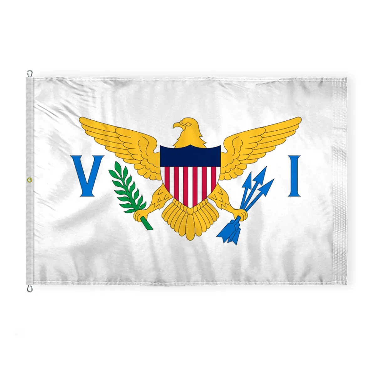 12"x18" to 8'x12' Virgin Island Nylon Flags 4