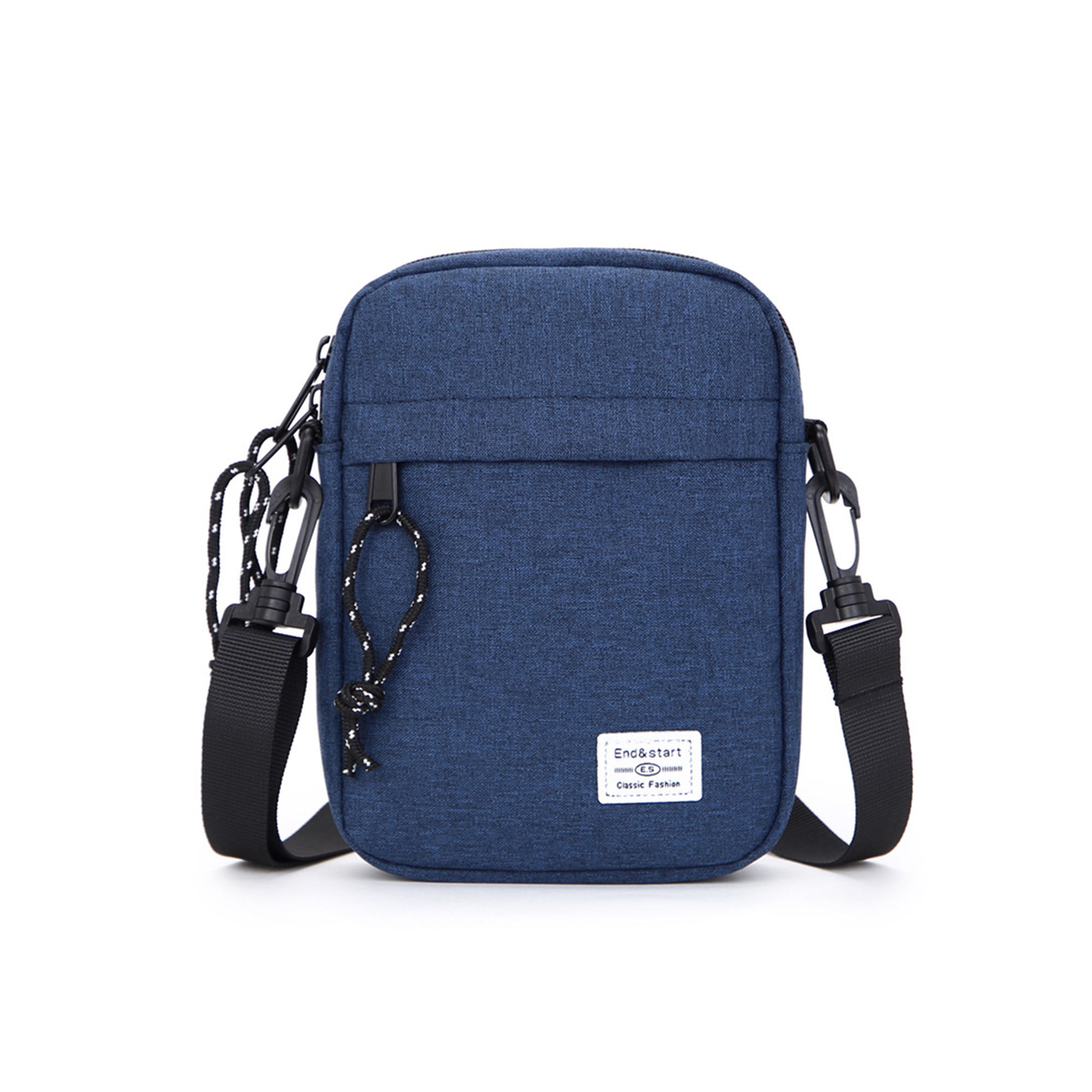 Oxford Polyester Crossbody Waist Bag With Waterproof Shell 8