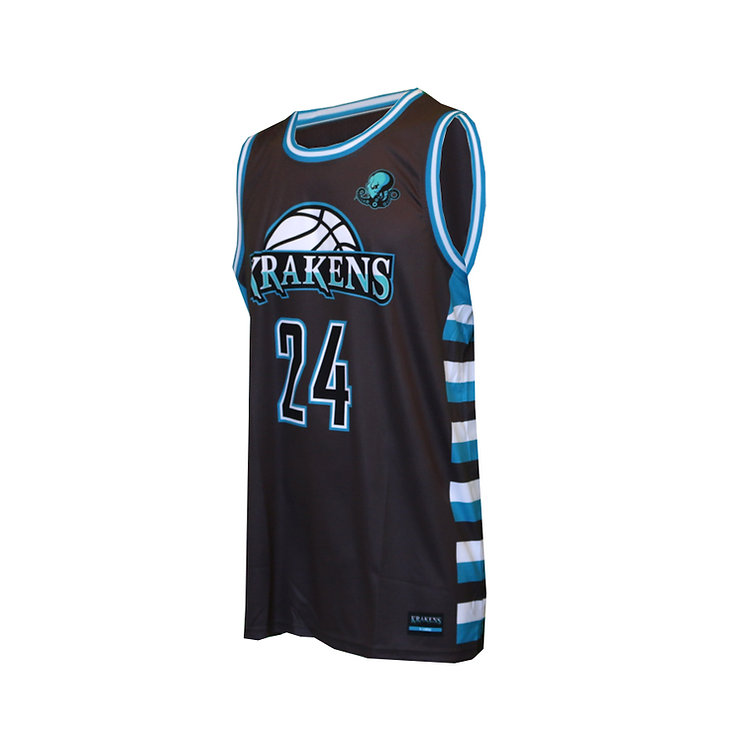 Men's Crossover Crew Neck Basketball Jersey 4