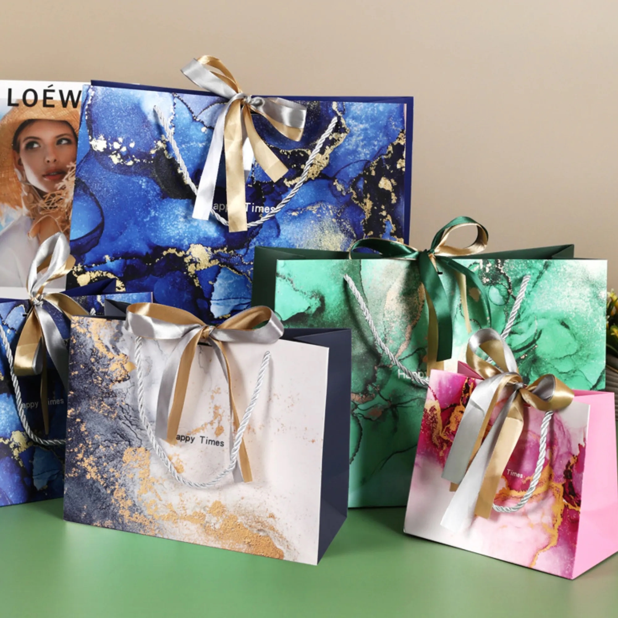 Personalized Gift Bags, Custom Logo/Size, Ideal For Presents 1