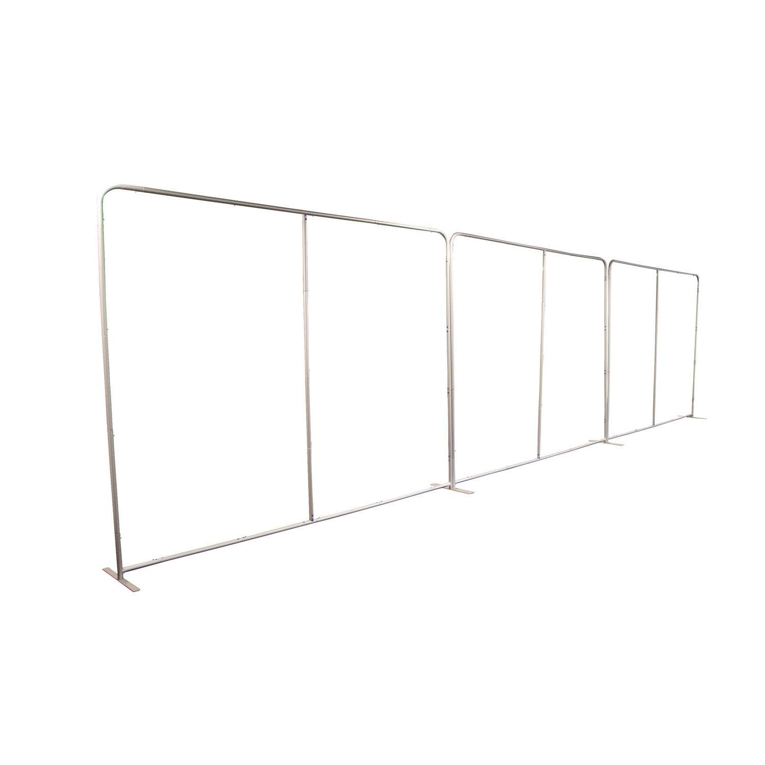 30' EuroFit Straight Wall Hardware