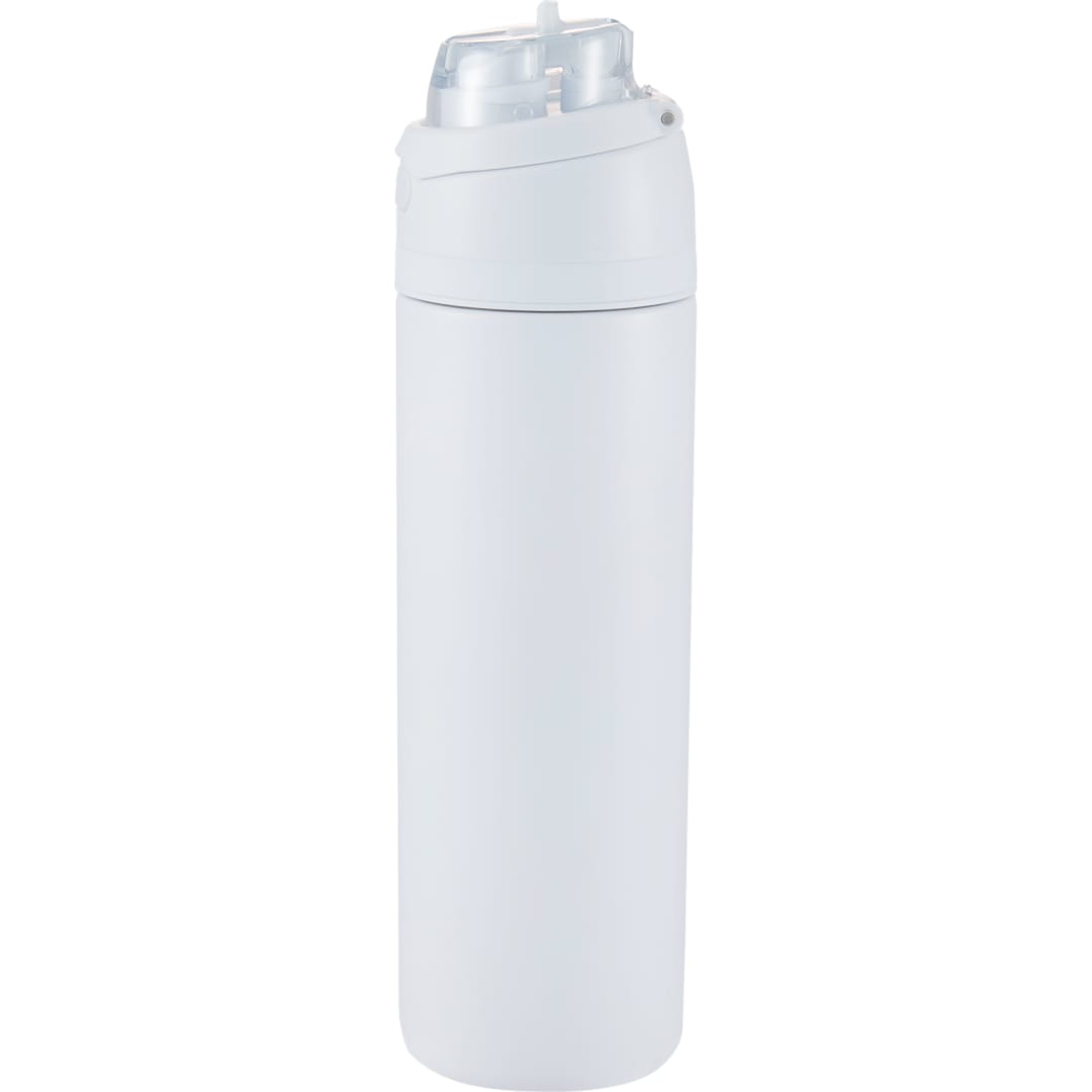 Elvin 28oz Recycled Stainless Flip Straw Bottle, custom water bottle with logo imprint 180