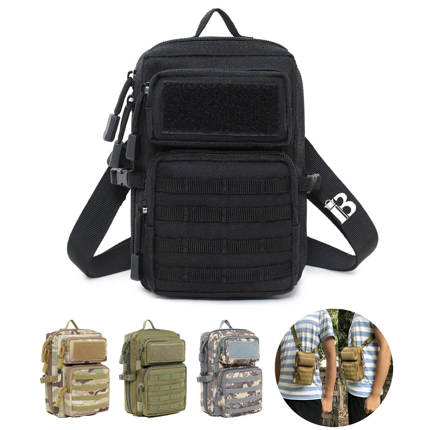 Oxford Tactical Sling Bag For Adults 1