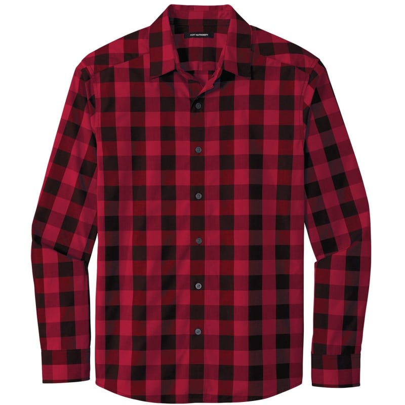 Port Authority Everyday Plaid Shirt. 13