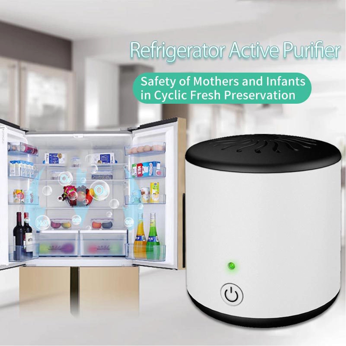 Portable Refrigerator Deodorize Purifier 7