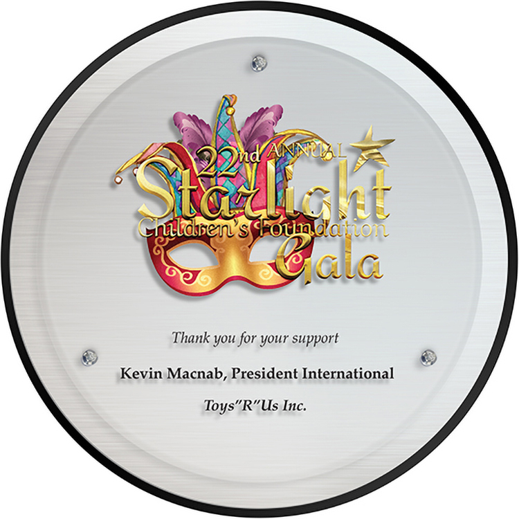 Silver Circle Award (9"x 3/4") (PhotoImage)