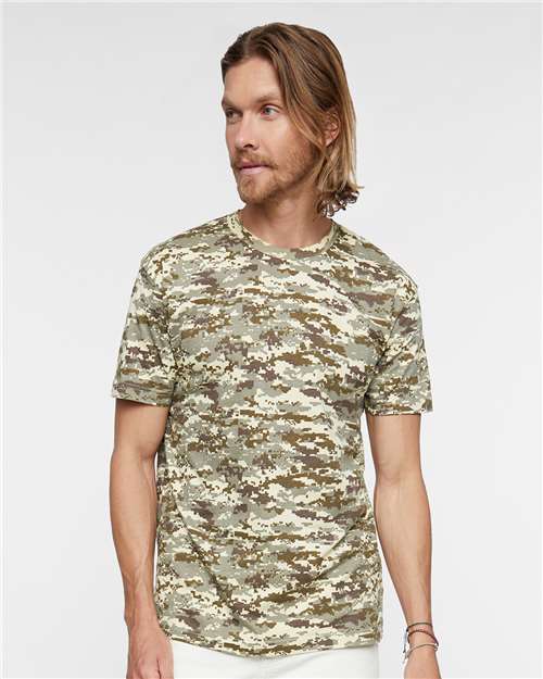 Unisex Camo Tee - 3907 40