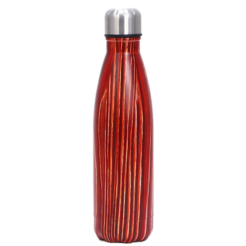 17Ounce Wood Grain Sleek Insulated Water Bottles 20