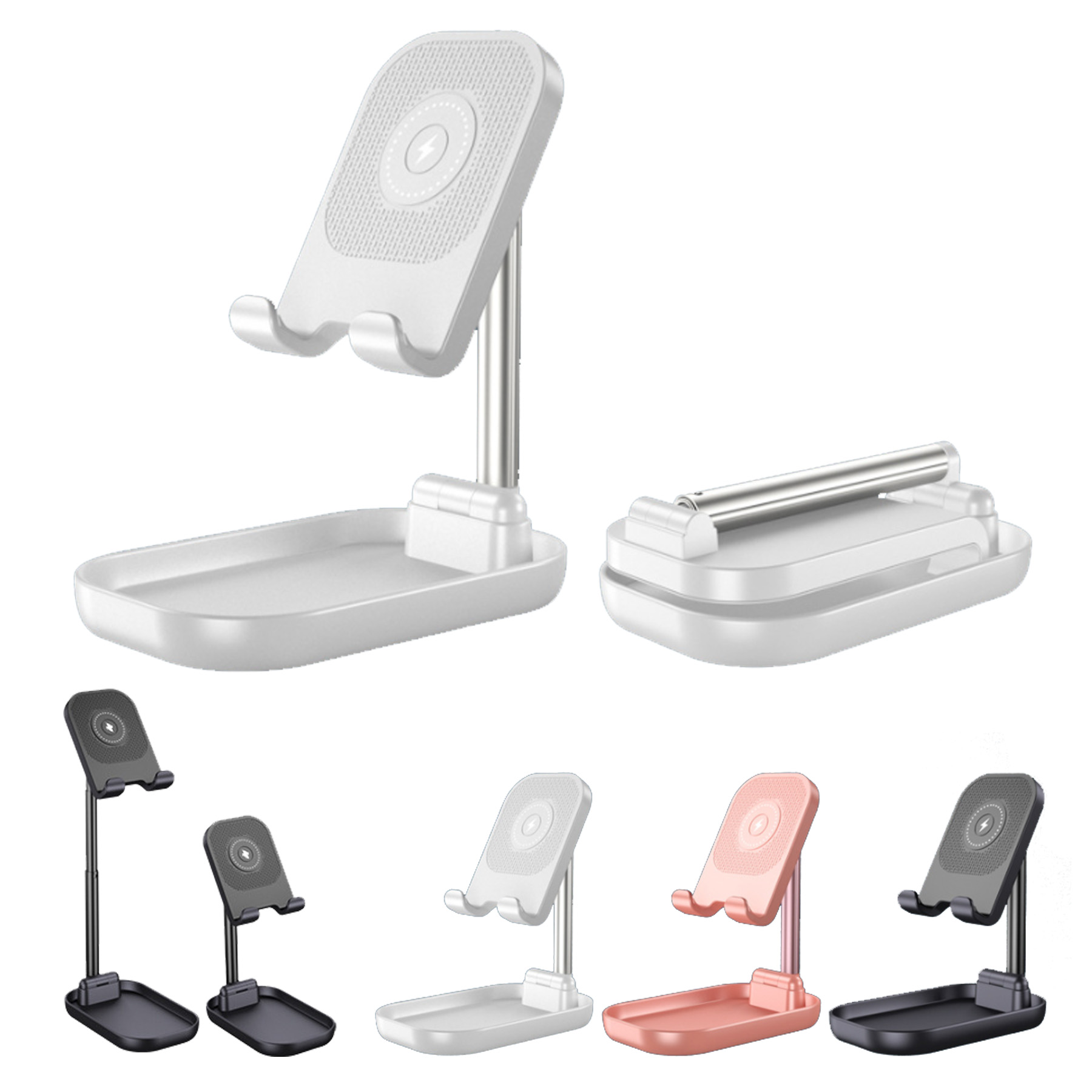 Portable Mobile Phone Holder Wireless Charging 1