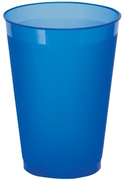 12 oz. Frosted Translucent Plastic Stadium Cup with Automated Silkscreen Imprint 7