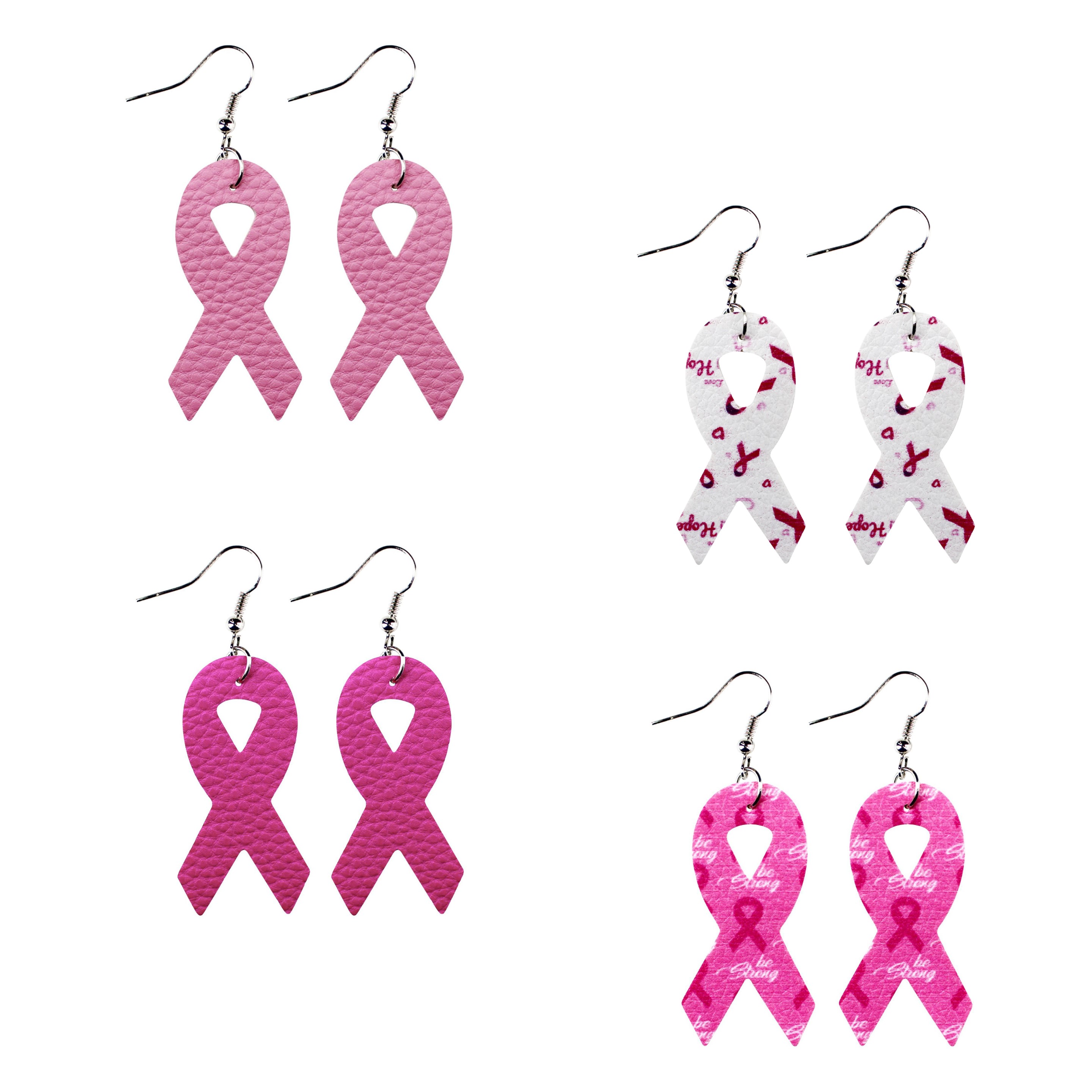 Light Weight Faux Leather Earring (direct import) 3