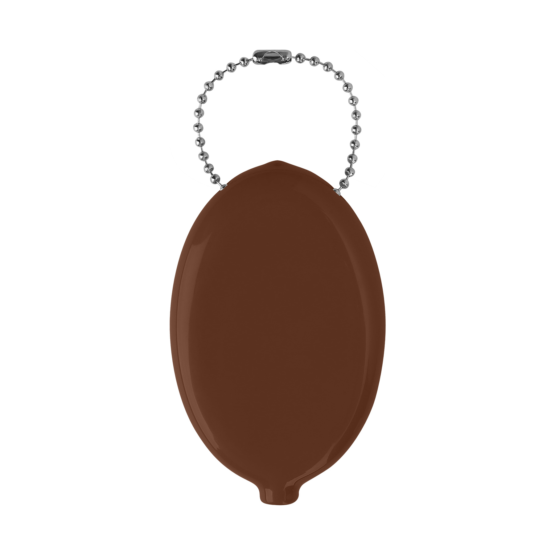 Oval Coin Pouch With Keychain 7