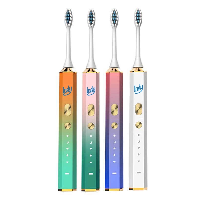 Electric Toothbrush With 4 Replacement Brush Heads 3