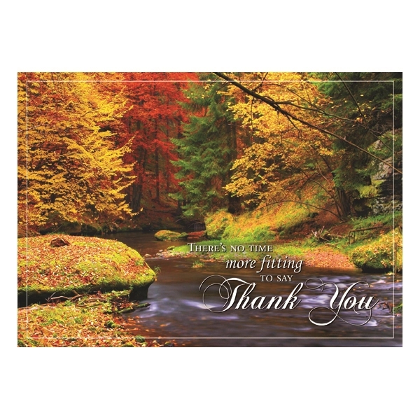 Splashes of Color Thanksgiving Greeting Card 2