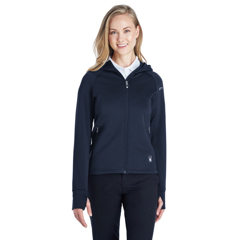 Spyder Ladies' Hayer Full-Zip Hooded Fleece Jacket 4