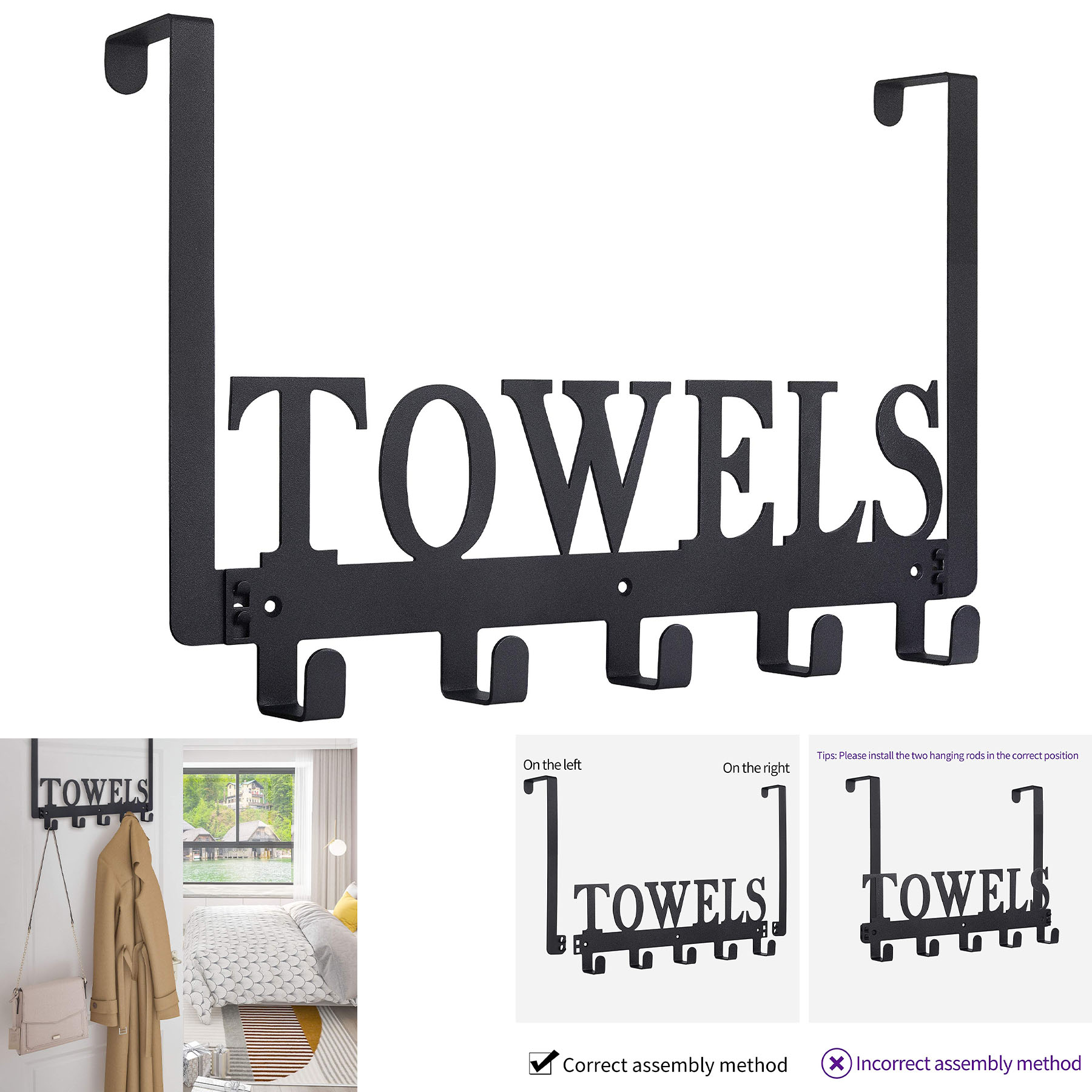 Towel Holder for Bathroom 2