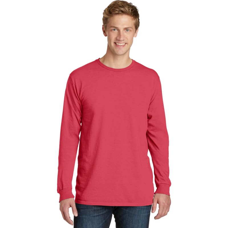 Port & Company Beach Wash Garment-Dyed Long Sleeve Tee 82