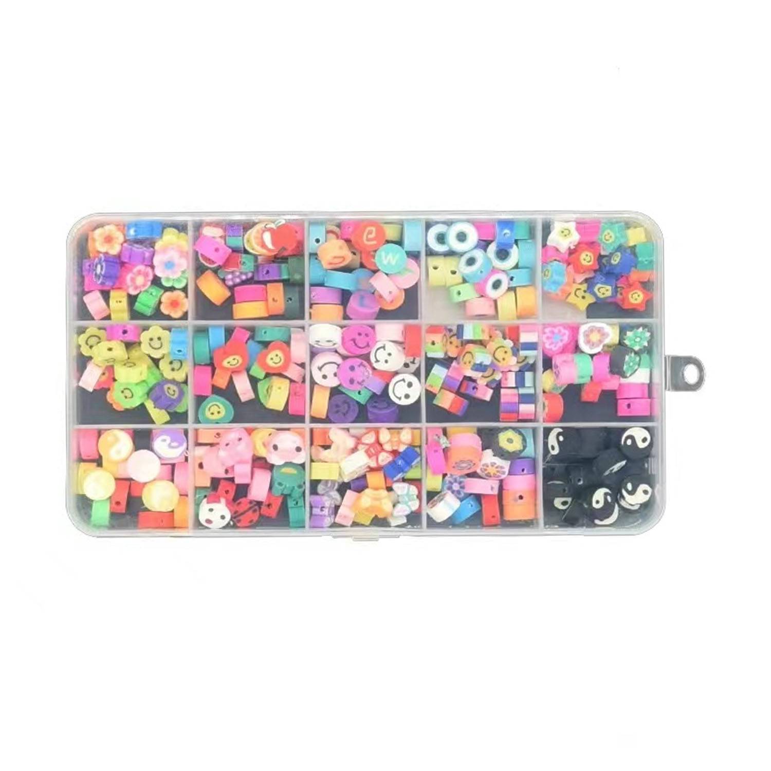 1000PCS Polymer Clay Beads Bracelet Making kit 6