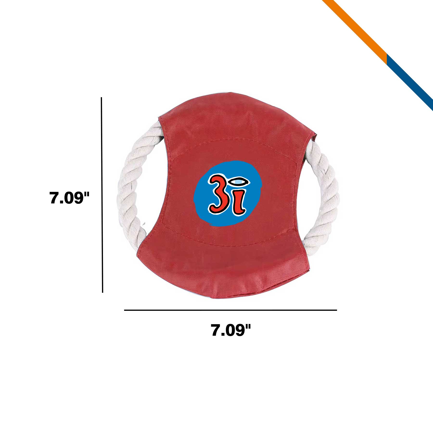 Lillie Pet Cotton Cord Flying Disc 7