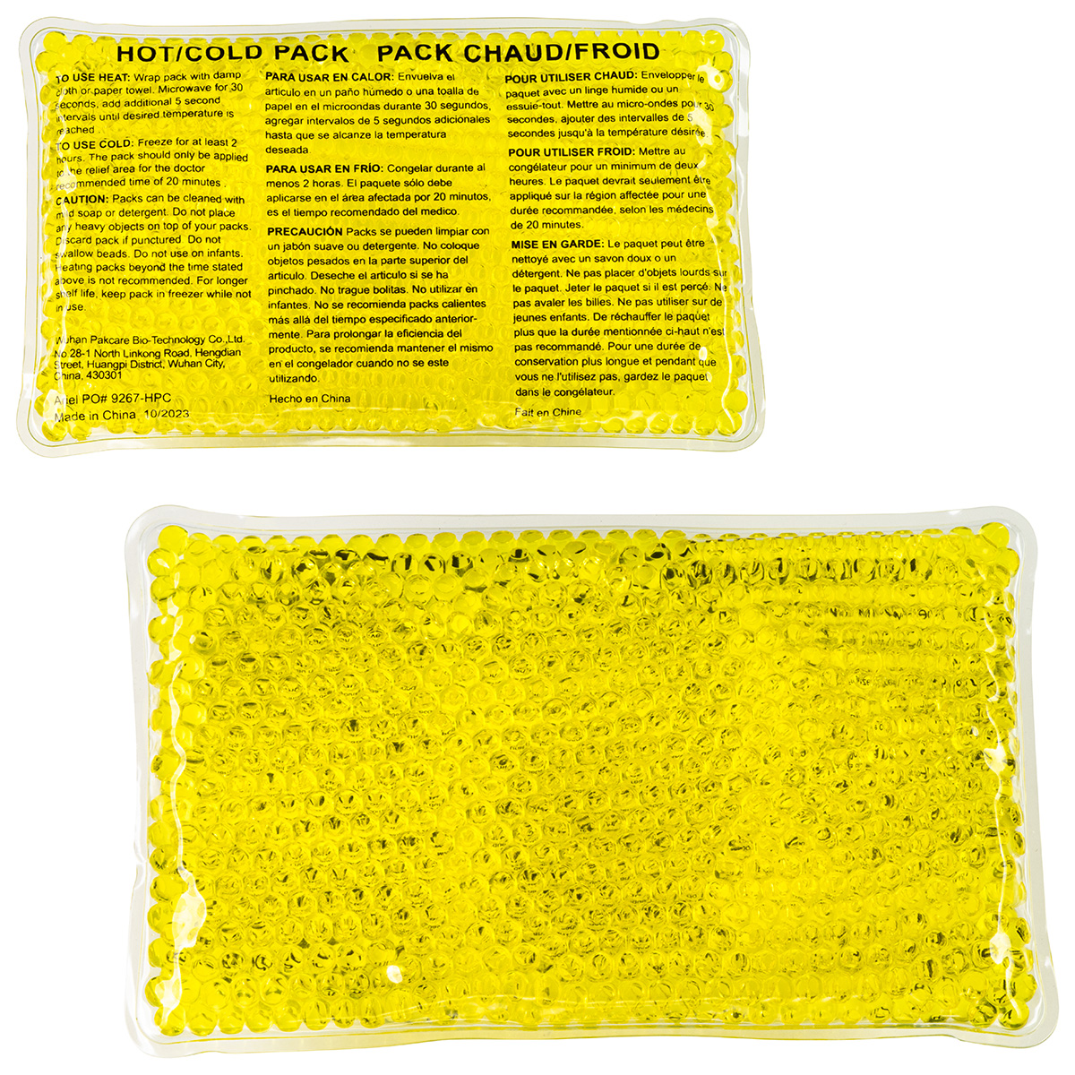 Full-Color Aqua Pearls™ Hot/Cold Pack 34