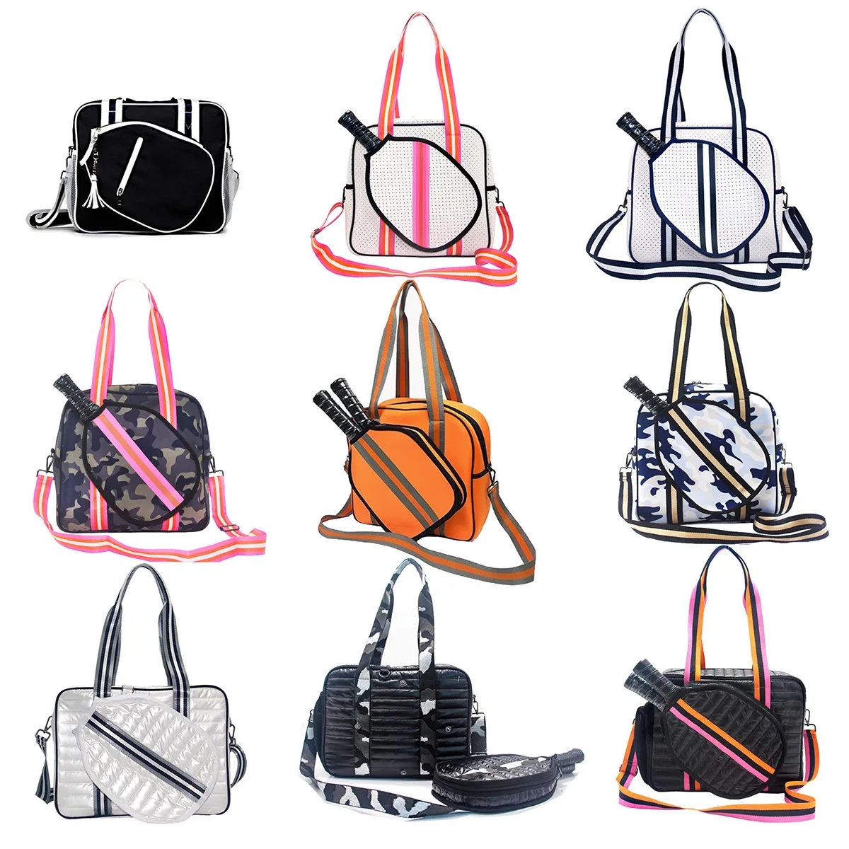 Large Durable Waterproof Nice Pickleball Backpack Tennis Bag 3