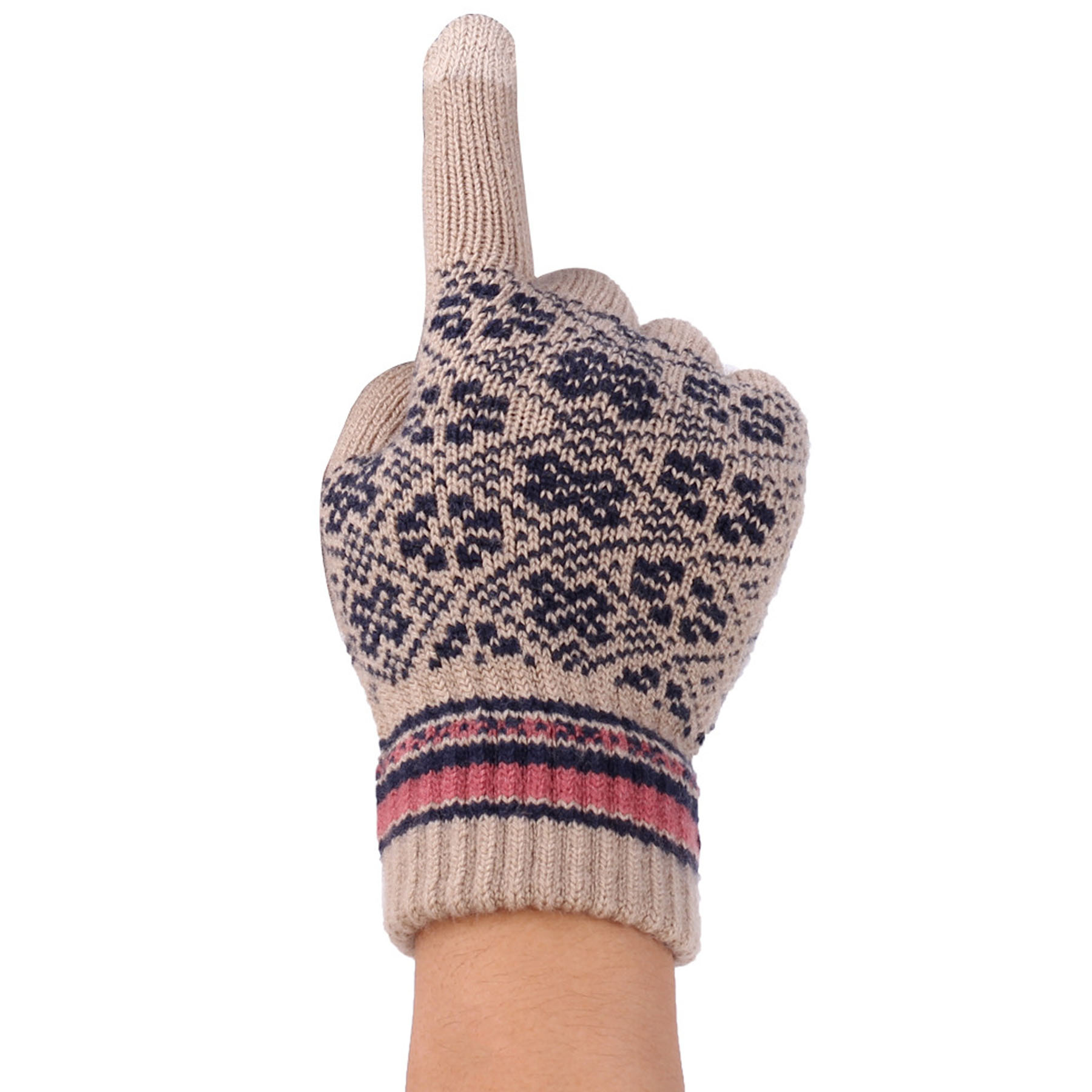 New Jacquard Touch Screen Gloves 2