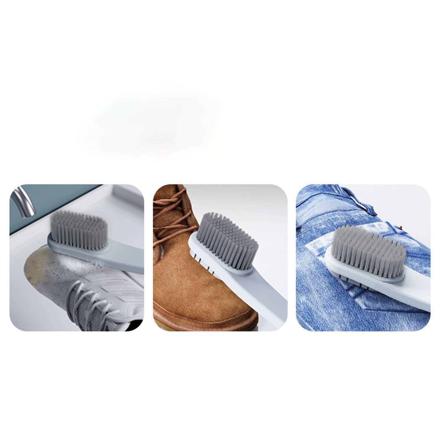 Double-Sided Soft Bristle Cleaning Brush 7