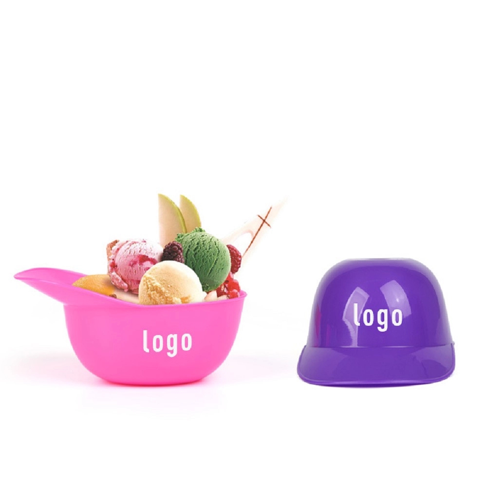 Mini Baseball Helmet Ice Cream Snack Bowl 1