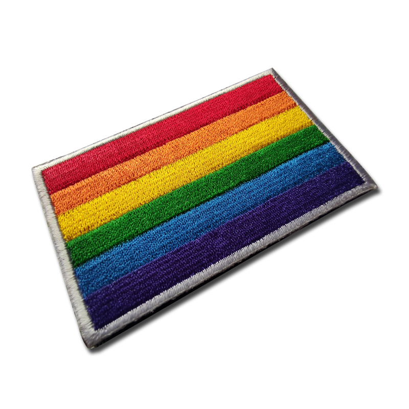 Rainbow Pride Flag Woven Patch 5