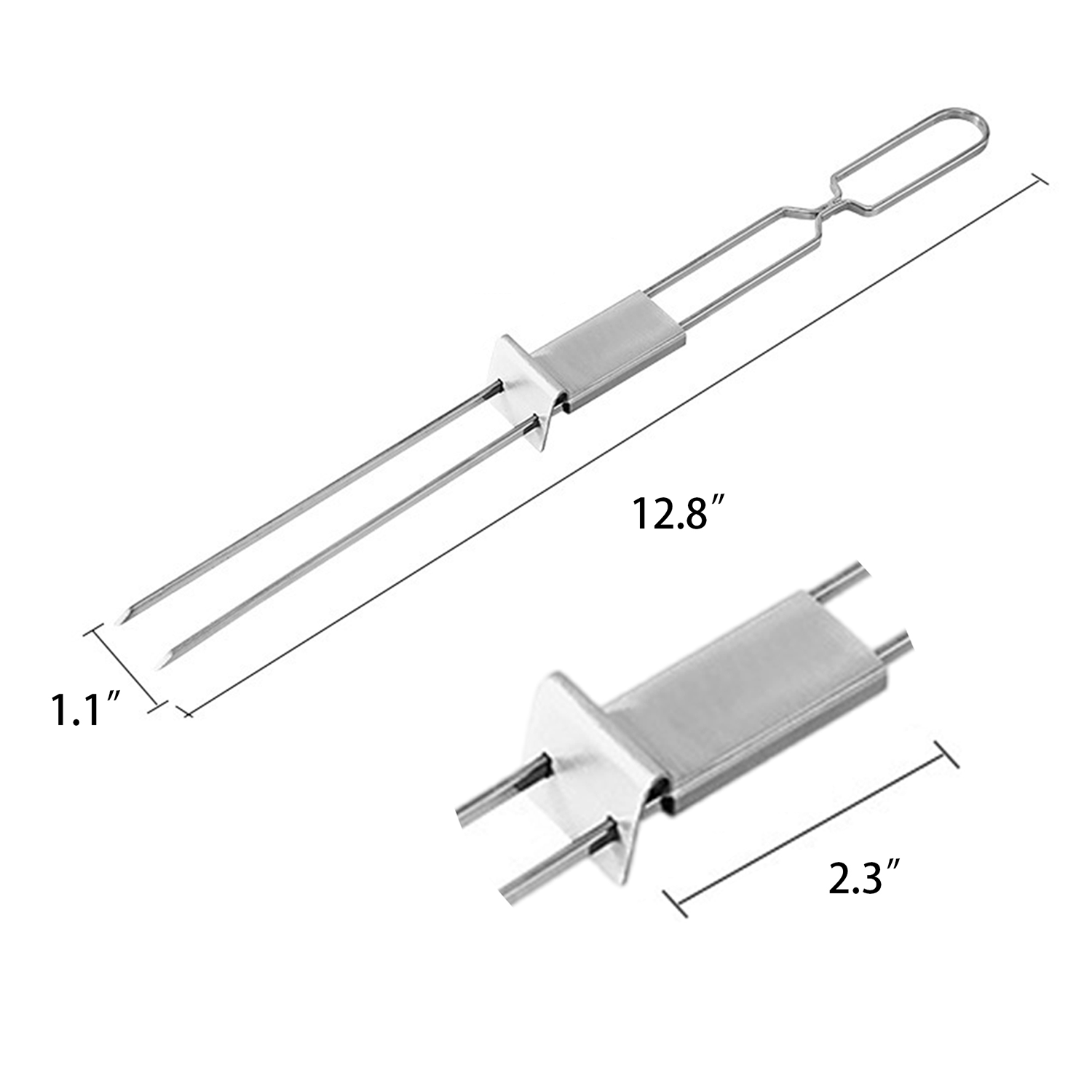 Stainless Steel Barbecue Skewers 5